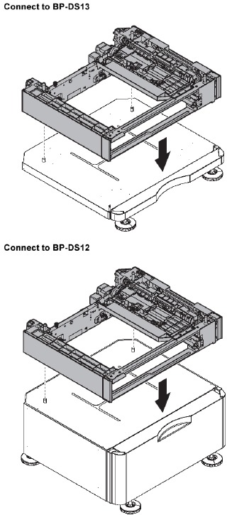 BP-DS12/DS13 (HIGH/LOW STAND) - Intallation - Step 2