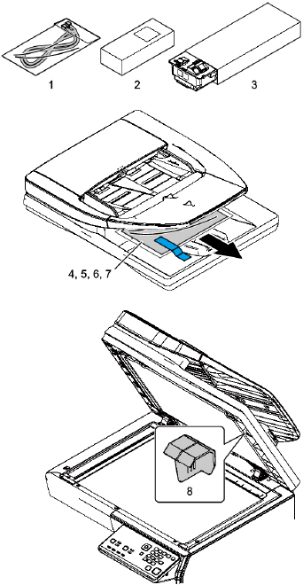 MAIN UNIT - Unpacking - Step 1