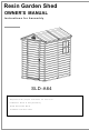 Moebelix SLD-A64 Owner's Manual