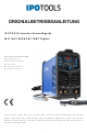 IPOTOOLS WIG INV185PACDC IGBT Digital Original Instruction Manual