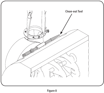 Set-Up - Step 2 - Chute Clean-Out Tool