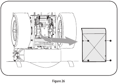 Wheel Drive Control Adjustment Check - Step 1