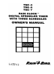 Rain Bird RAIN CLOCK TSC-4 Owner's Manual