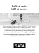 SATA air cooler Operating Instructions Manual