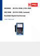RS PRO SHS800X Series User Manual