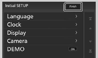 Initial setup - Step 2