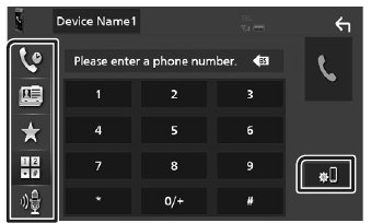 Make a call - Step 2