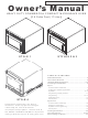 ACP MDC Series Owner's Manual