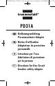 brennenstuhl PD31A Directions For Use Manual