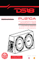 DS18 PU210A Owner's Manual