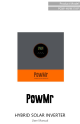 PowMr PoW-HVM11KP User Manual