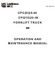 LiuGong E Series Operation And Maintenance Manual