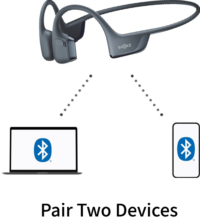 [ヤッシ]SHOKZ OPENRUN PRO2 ブラック 取扱説明書 SHOKZ OpenRun Pro 2 Conduction Sports Headphones User Guide - Manuals+
