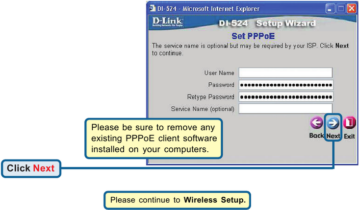 Using The Setup Wizard - Step 11