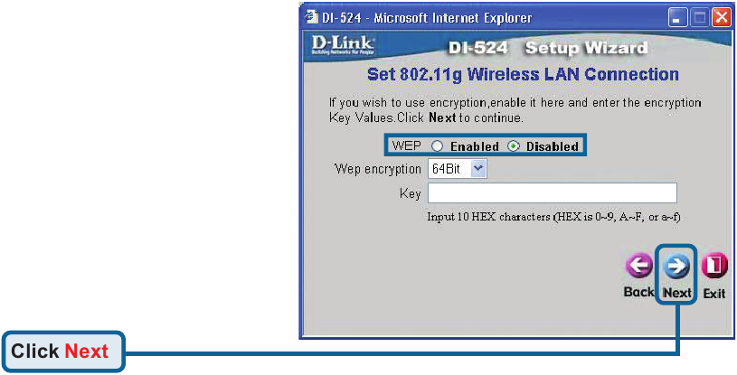 Using The Setup Wizard - Step 13