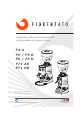 Fiorenzato F4 A Installation, Use And Maintenance Manual