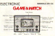 Nintendo Game & Watch Manhole MH-06 Instruction Manual