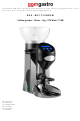 GGM gastro MC1T-CHROM Quick Start Manual