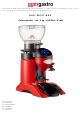 GGM gastro MC9T-RED Quick Start Manual