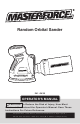MasterForce 241-0439 Operator's Manual