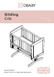 OBaby Gliding Crib Instructions Manual