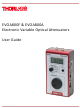 THORLABS EVOA800A User Manual