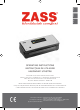 Zass ZVS 11R Operating Instructions Manual
