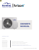 Boreal brisa BRS09HPL132OA Owner's Manual