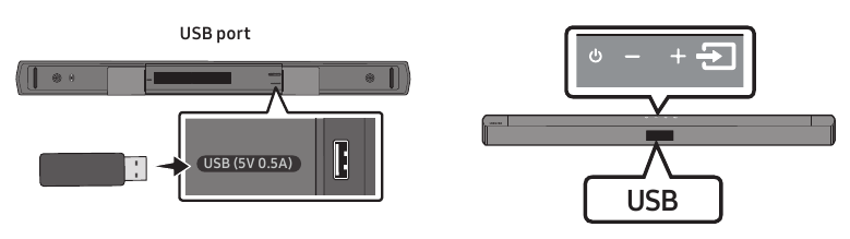 CONNECTING A USB STORAGE DEVICE