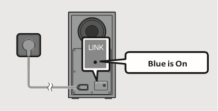 Manually connecting the Subwoofer - Step 3