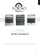 Forno Espresso FFSIN0982-30BLK Instruction Manual