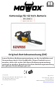 Mowox ECS 4062 Li Operating Instructions Manual