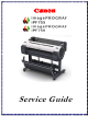 Canon imagePROGRAF iPF750 Service Manual