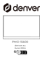 Denver PMO-15600 Manual
