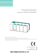 New Cosmos Electric PS-8 Series Instruction Manual For Operation