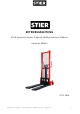 STIER 905451 Manual