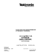 Tektronix 5111A Instruction Manual