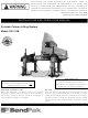 BendPak PCL-18B Installation And Operation Manual