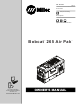 Miller Bobcat 265 Air Pak Owner's Manual