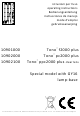 LDR Tono ppc2000 plus clear lens Operating Instructions Manual