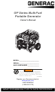 Generac Power Systems GP Series Owner's Manual