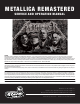 Stern Pinball METALLICA REMASTERED Service And Operation Manual