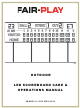 Fair-Play BA-7107-2 Operation Manual