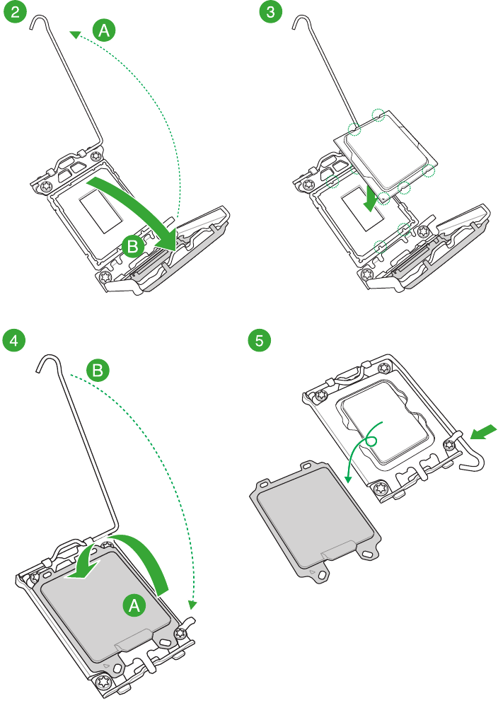 Central Processing Unit - Installing the CPU - Step 2