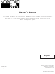 Norcold Polar NV10DC Series Owner's Manual