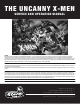 Stern Pinball THE UNCANNY X-MEN Service And Operation Manual