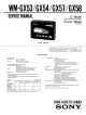 Sony WALKMAN WM-GX53 Service Manual