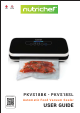 NUTRICHEF PKVS18BK User Manual