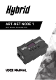 Hybrid ART-NET NODE 1 User Manual