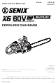 Senix CSX6-M Instruction Manual